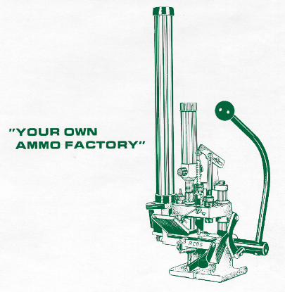 Line Drawing of RCBS Green Machine